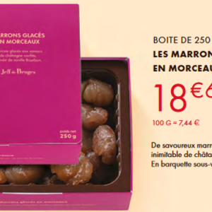 Les marrons glacés