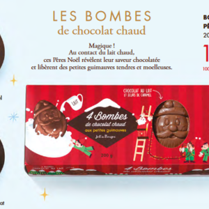 4 bombes de chocolat chaud