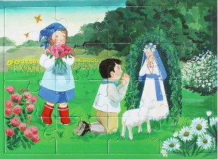 Puzzle "La prière des petits enfants"